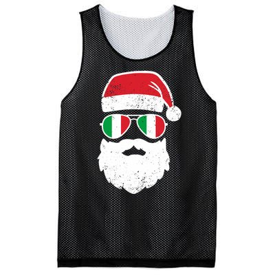 Funny Italian Christmas Pajama Funny Italian Matching Family Mesh Reversible Basketball Jersey Tank