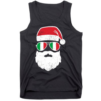 Funny Italian Christmas Pajama Funny Italian Matching Family Tank Top