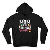 Funny Ice Cream Theme Party Mom Of The Birthday Sweetie Hoodie