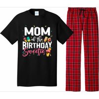 Funny Ice Cream Theme Party Mom Of The Birthday Sweetie Pajama Set