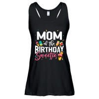 Funny Ice Cream Theme Party Mom Of The Birthday Sweetie Ladies Essential Flowy Tank