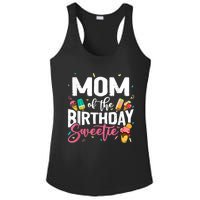 Funny Ice Cream Theme Party Mom Of The Birthday Sweetie Ladies PosiCharge Competitor Racerback Tank