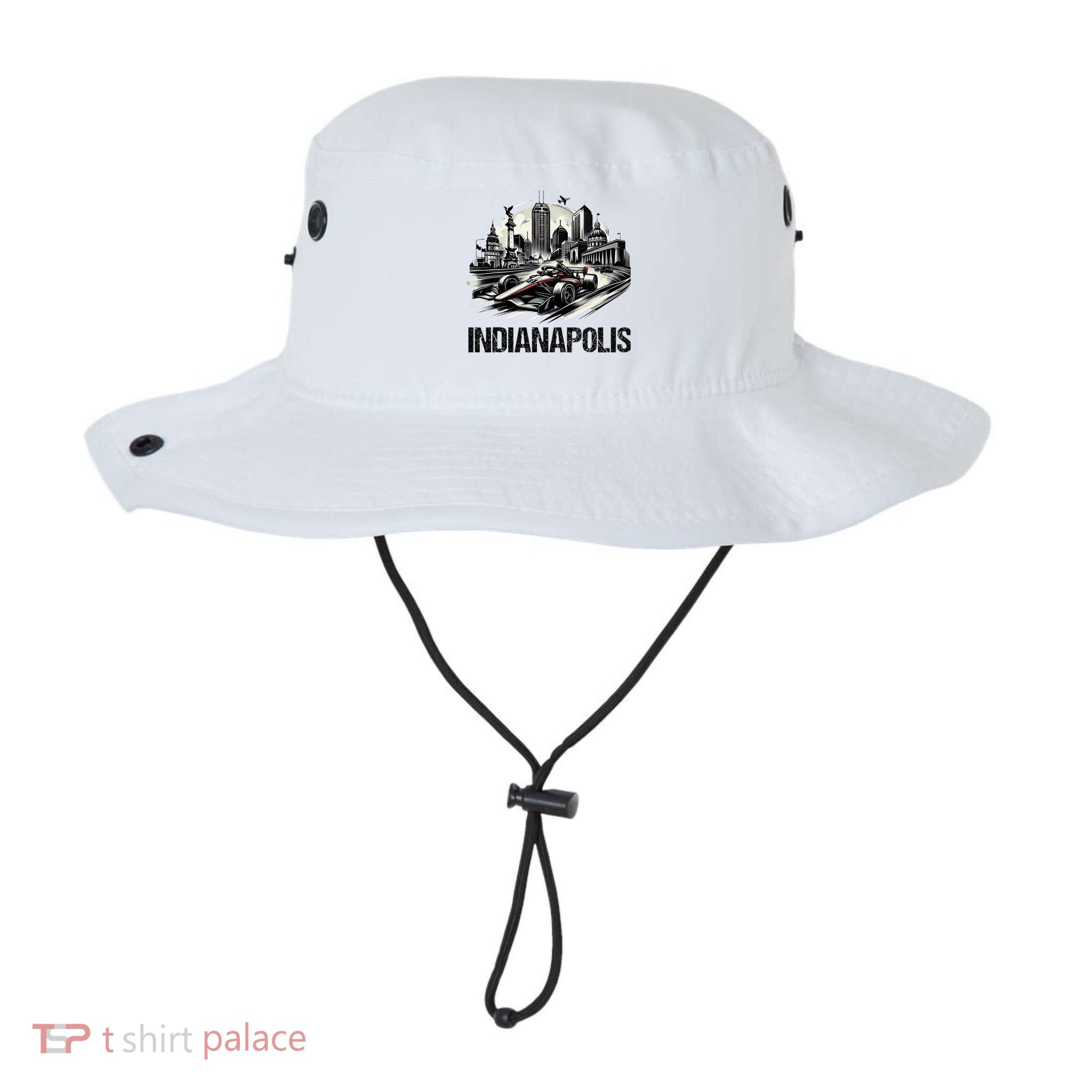 Formula Indianapolis City Indiana Circuit Racetrack Fast Bucket Hat