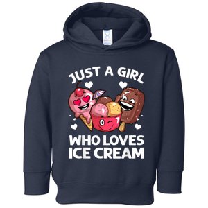 Funny Ice Cream Design For Women Girl Ice Cream Cone Lovers Toddler Hoodie