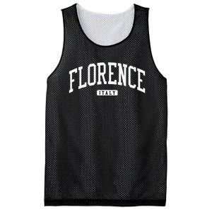 Florence Italy College University Style Mesh Reversible Basketball Jersey Tank