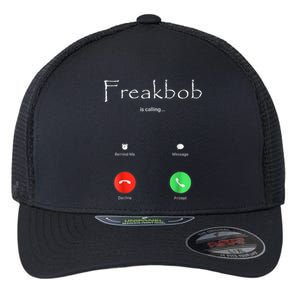 Freakbob Is Calling Freakabob Is Calling Flexfit Unipanel Trucker Cap