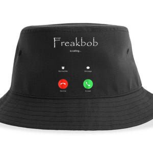 Freakbob Is Calling Freakabob Is Calling Sustainable Bucket Hat