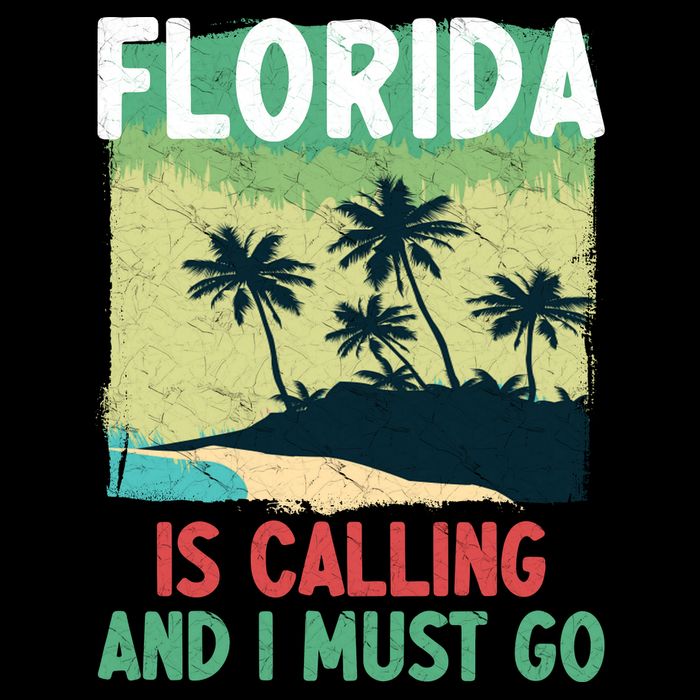 Florida Is Calling And I Must Go Doggie Tank