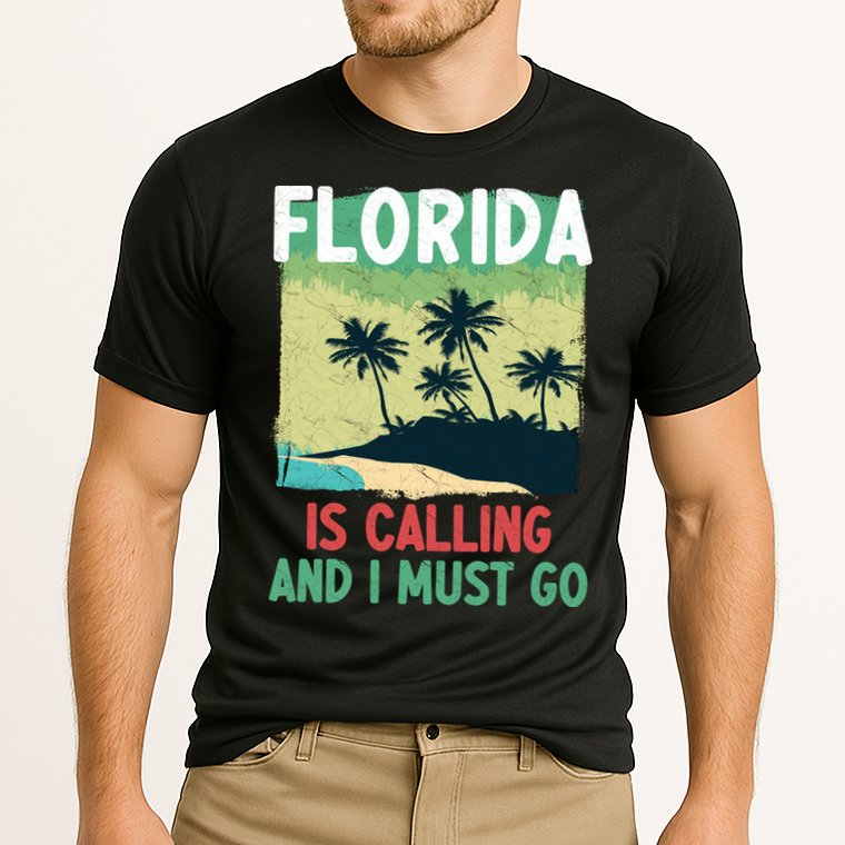 Florida Is Calling And I Must Go Performance Shirt