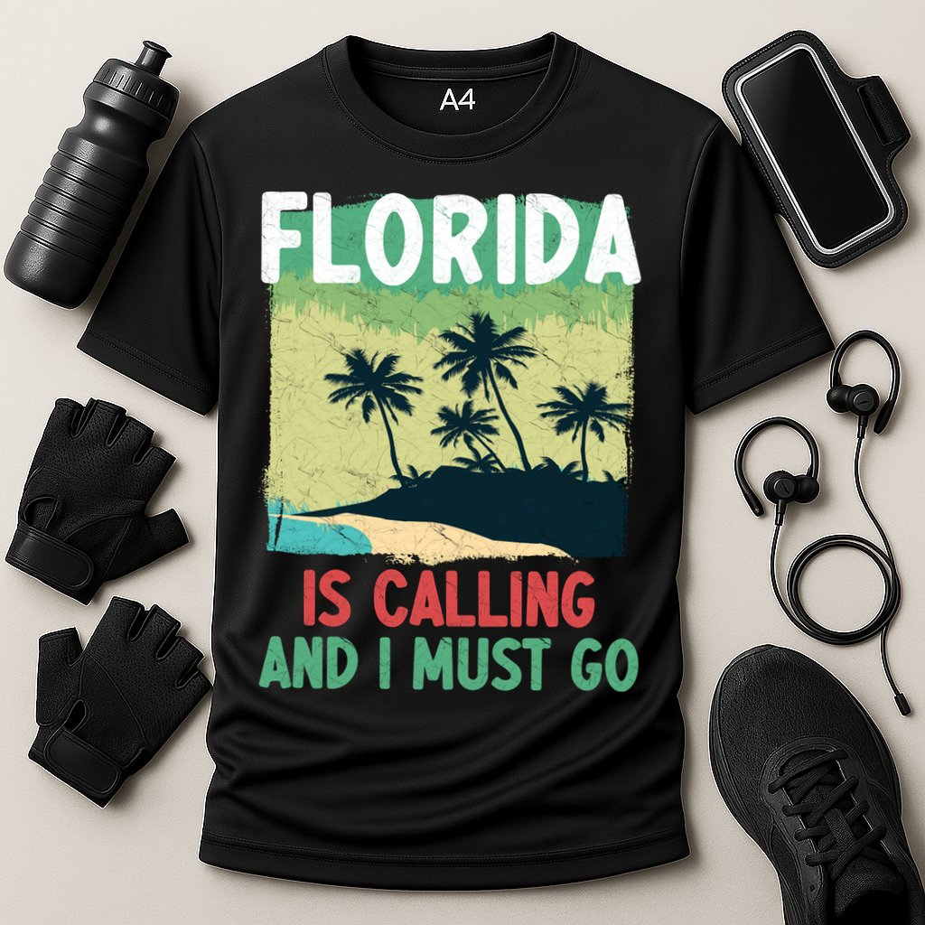 Florida Is Calling And I Must Go Performance Shirt