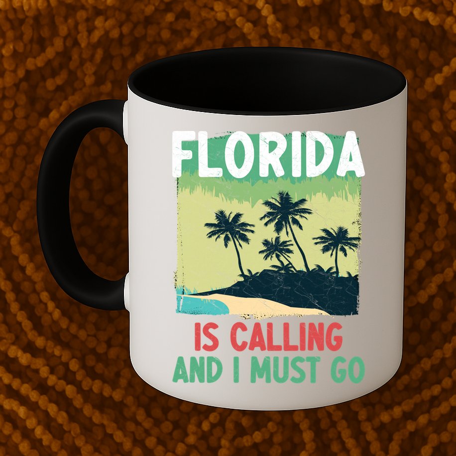 Florida Is Calling And I Must Go Mug