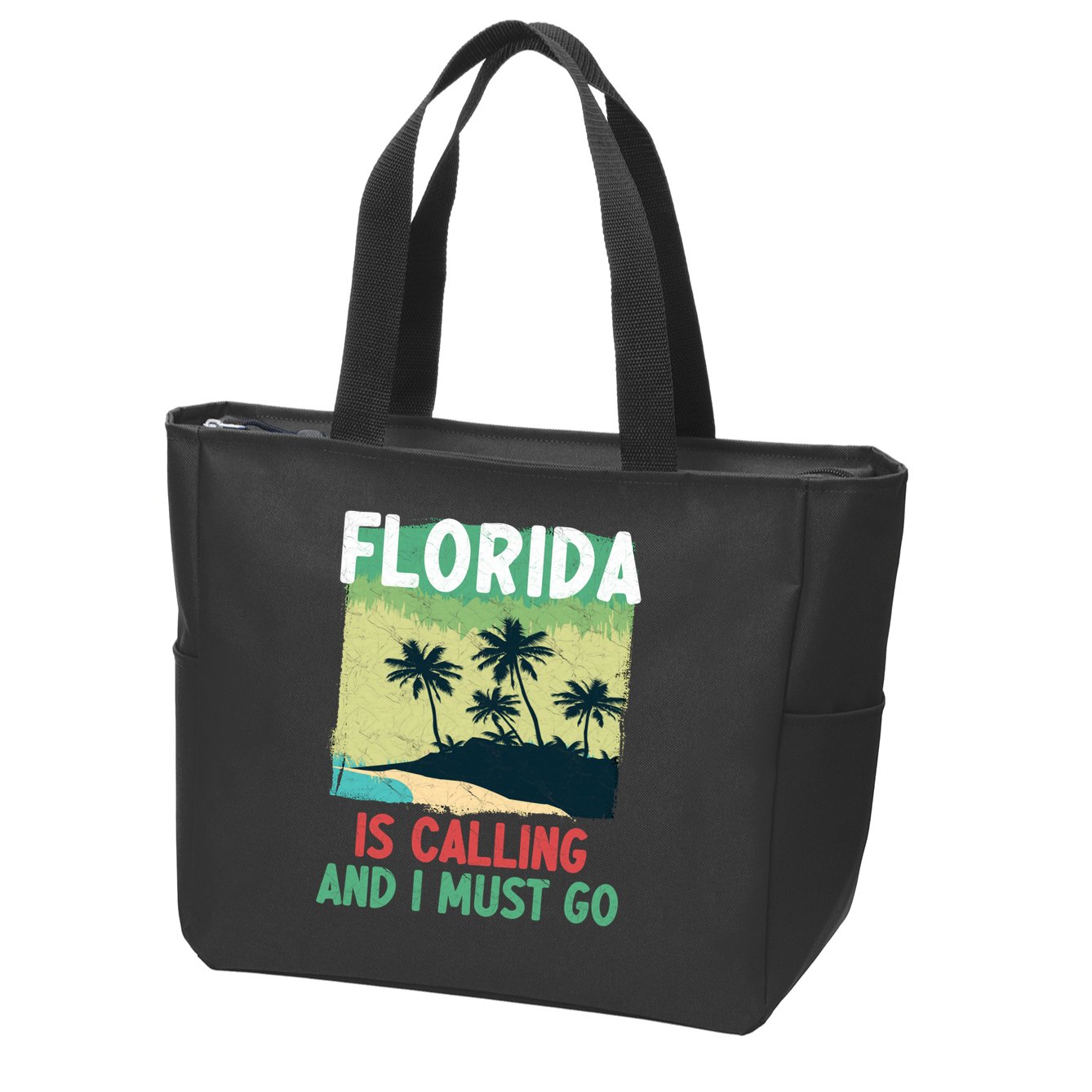 Florida Is Calling And I Must Go Zip Tote Bag