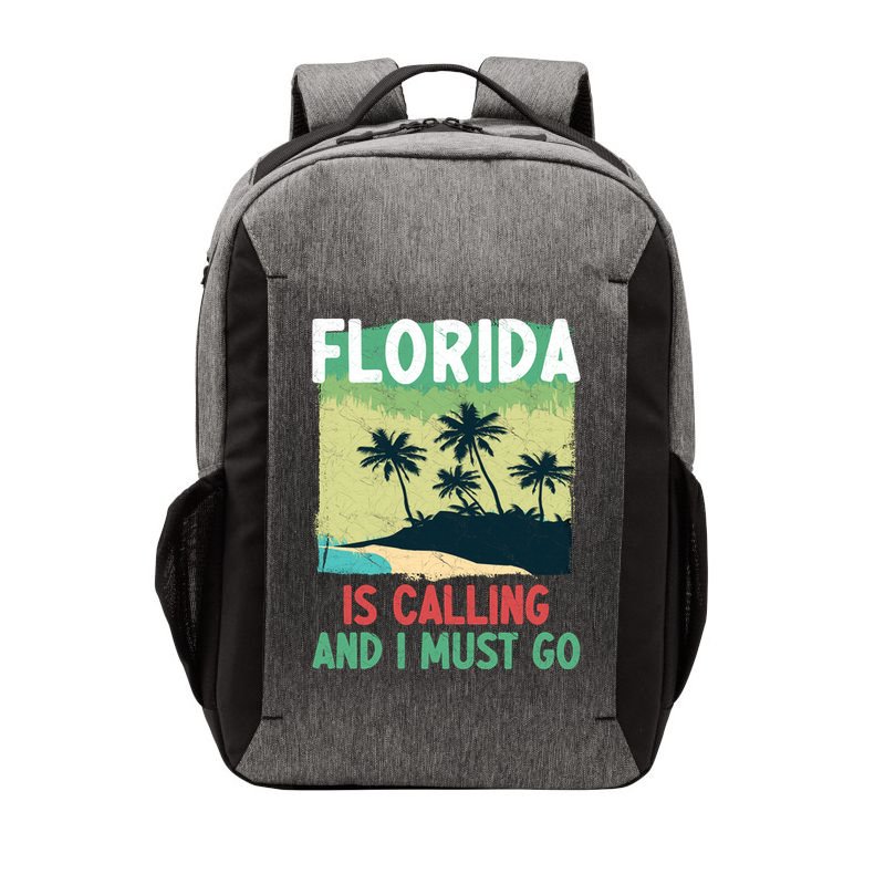 Florida Is Calling And I Must Go Vector Backpack