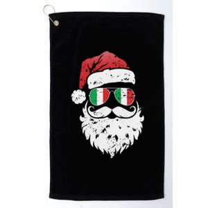 Funny Italian Christmas Pajama Funny Italian Matching Family Platinum Collection Golf Towel