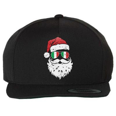 Funny Italian Christmas Pajama Funny Italian Matching Family Wool Snapback Cap