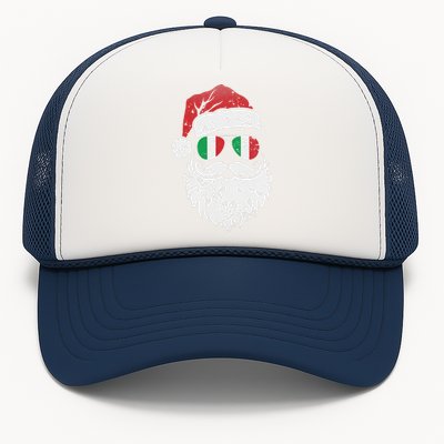 Funny Italian Christmas Pajama Funny Italian Matching Family Trucker Hat