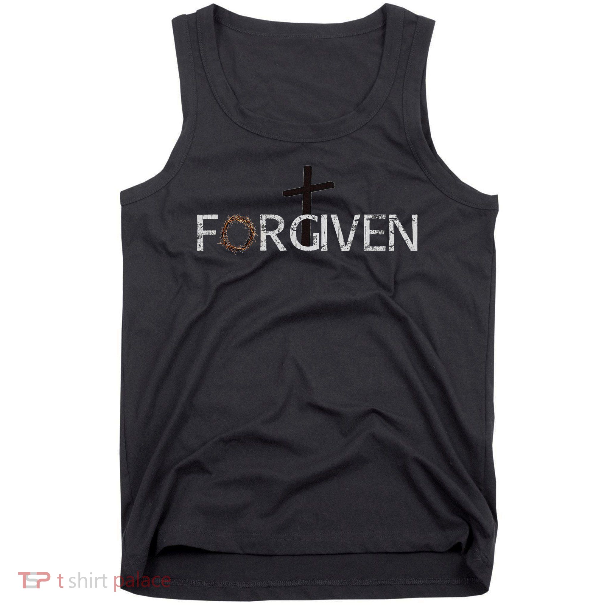Forgiven In Christ Prayer Warrior Christian Tank Top
