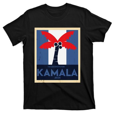 Funny IM Coconuts For Kamala Meme 2024 President Election T-Shirt