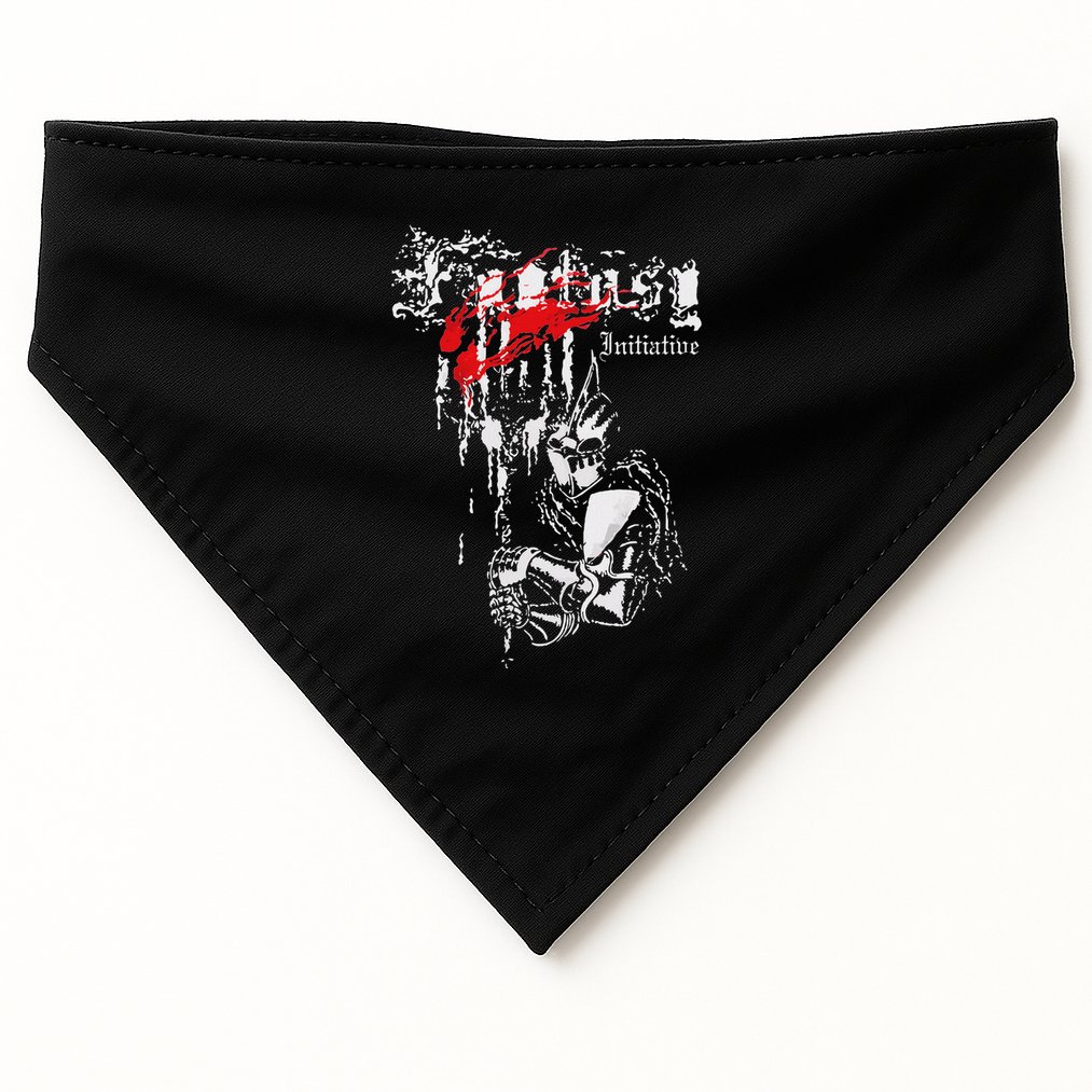 Fantasy Initiative Candle Knights USA-Made Doggie Bandana