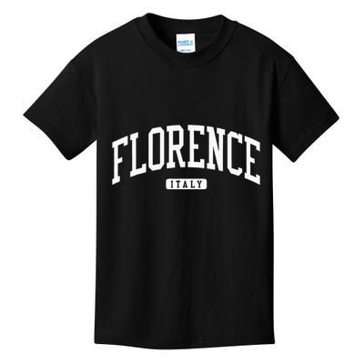 Florence Italy College University Style Kids T-Shirt