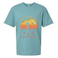 Fisherman I CanT Work Today My Arm Is In A Cast Funny Sueded Cloud Jersey T-Shirt
