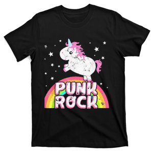 Funny Ironic Cool Unicorn Punk Rock Rap Music Festival T-Shirt