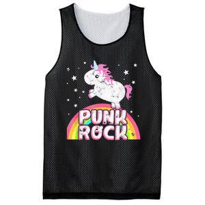 Funny Ironic Cool Unicorn Punk Rock Rap Music Festival Mesh Reversible Basketball Jersey Tank