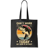 Fisherman, I can't work today my arm is in a cast, Funny Bag