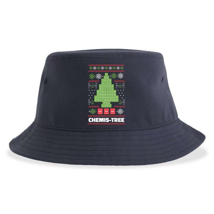 Funny Inappropriate Christmas And Happy New Year Sustainable Bucket Hat