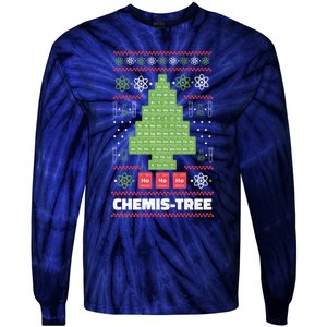 Funny Inappropriate Christmas And Happy New Year Tie-Dye Long Sleeve Shirt