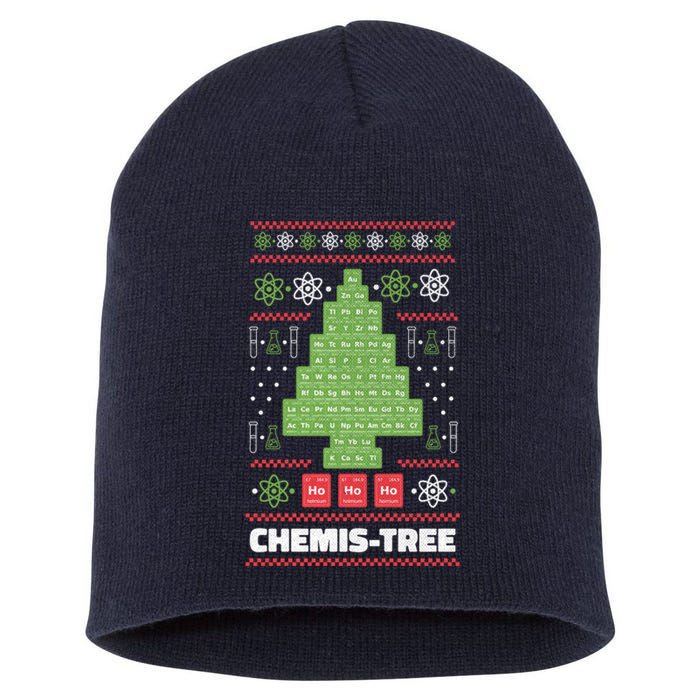 Funny Inappropriate Christmas And Happy New Year Short Acrylic Beanie