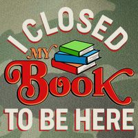 Funny I Closed My Book To Be Here Reading Fan Legacy Tie Dye Trucker Hat