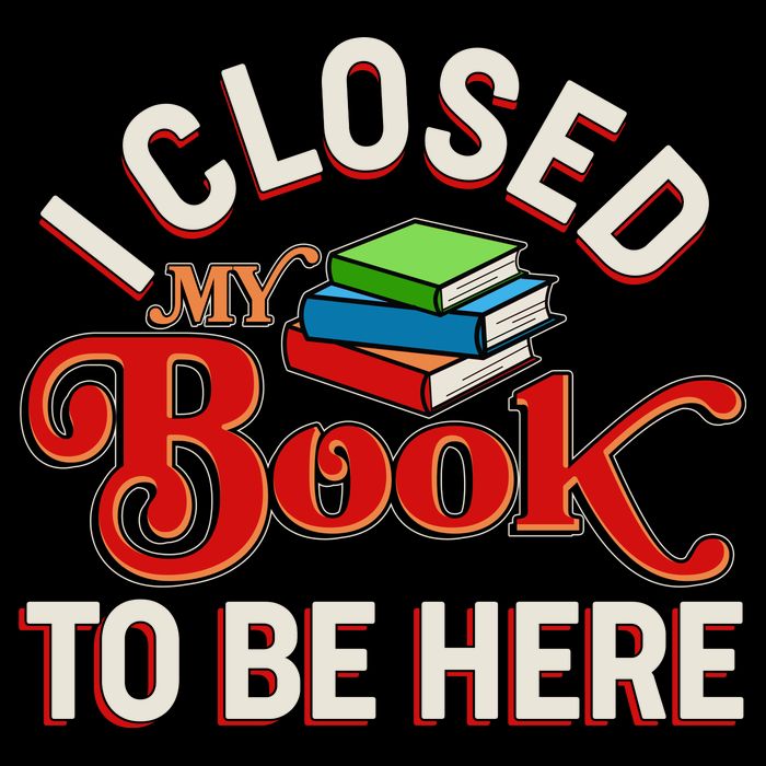 Funny I Closed My Book To Be Here Reading Fan Baby Bodysuit