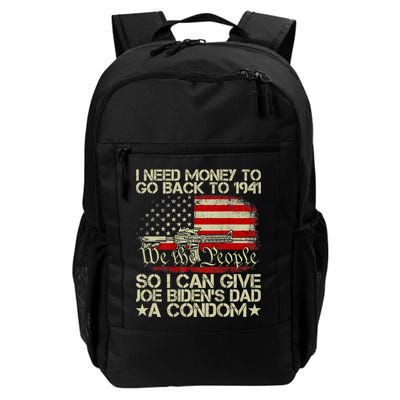 Funny I Can Give Joe BidenS Dad A Condom Backpack