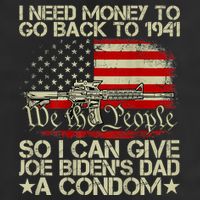 Funny I Can Give Joe BidenS Dad A Condom Microfiber Hand Towel