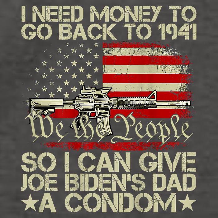 Funny I Can Give Joe BidenS Dad A Condom Vector Backpack