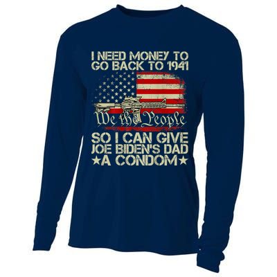 Funny I Can Give Joe BidenS Dad A Condom Cooling Performance Long Sleeve Crew