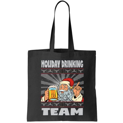 Funny Inappropriate Christmas And Holiday Drinking Team Bag