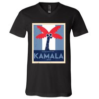 Funny IM Coconuts For Kamala Meme 2024 President Election V-Neck T-Shirt