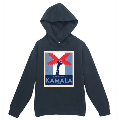 Funny IM Coconuts For Kamala Meme 2024 President Election Urban Pullover Hoodie