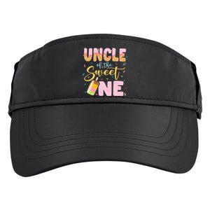 Funny Ice Cream Lover Sweetie  Uncle Of The Sweet One Adult Drive Performance Visor