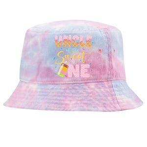 Funny Ice Cream Lover Sweetie  Uncle Of The Sweet One Tie-Dyed Bucket Hat