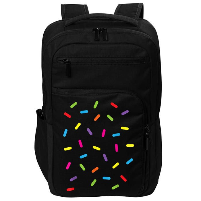 Funny Ice Cream Sprinkles Gift Halloween Costume Easy Gift Impact Tech Backpack