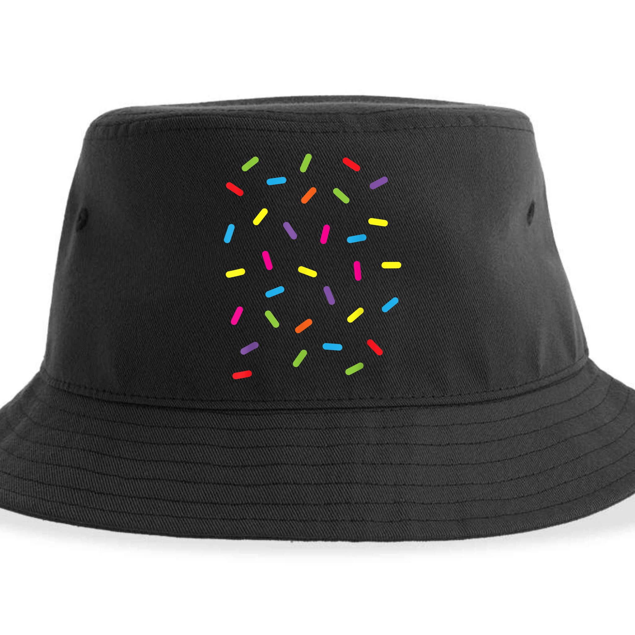 Funny Ice Cream Sprinkles Gift Halloween Costume Easy Gift Sustainable Bucket Hat