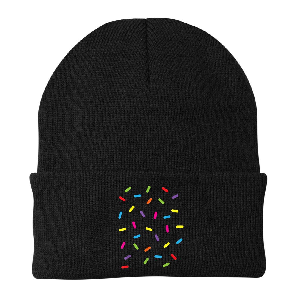 Funny Ice Cream Sprinkles Gift Halloween Costume Easy Gift Beanie