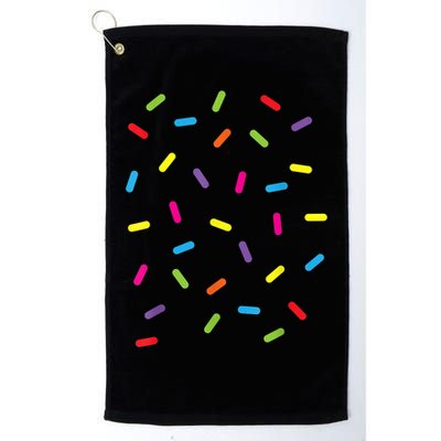Funny Ice Cream Sprinkles Gift Halloween Costume Easy Gift Golf Towel