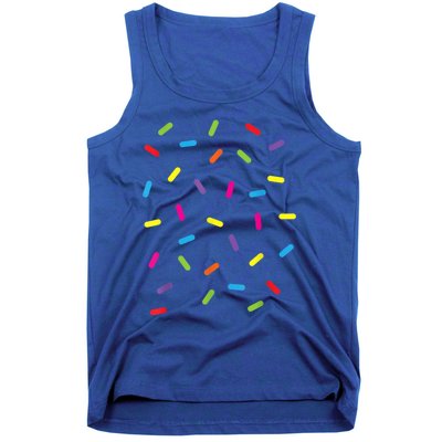 Funny Ice Cream Sprinkles Gift Halloween Costume Easy Gift Tank Top