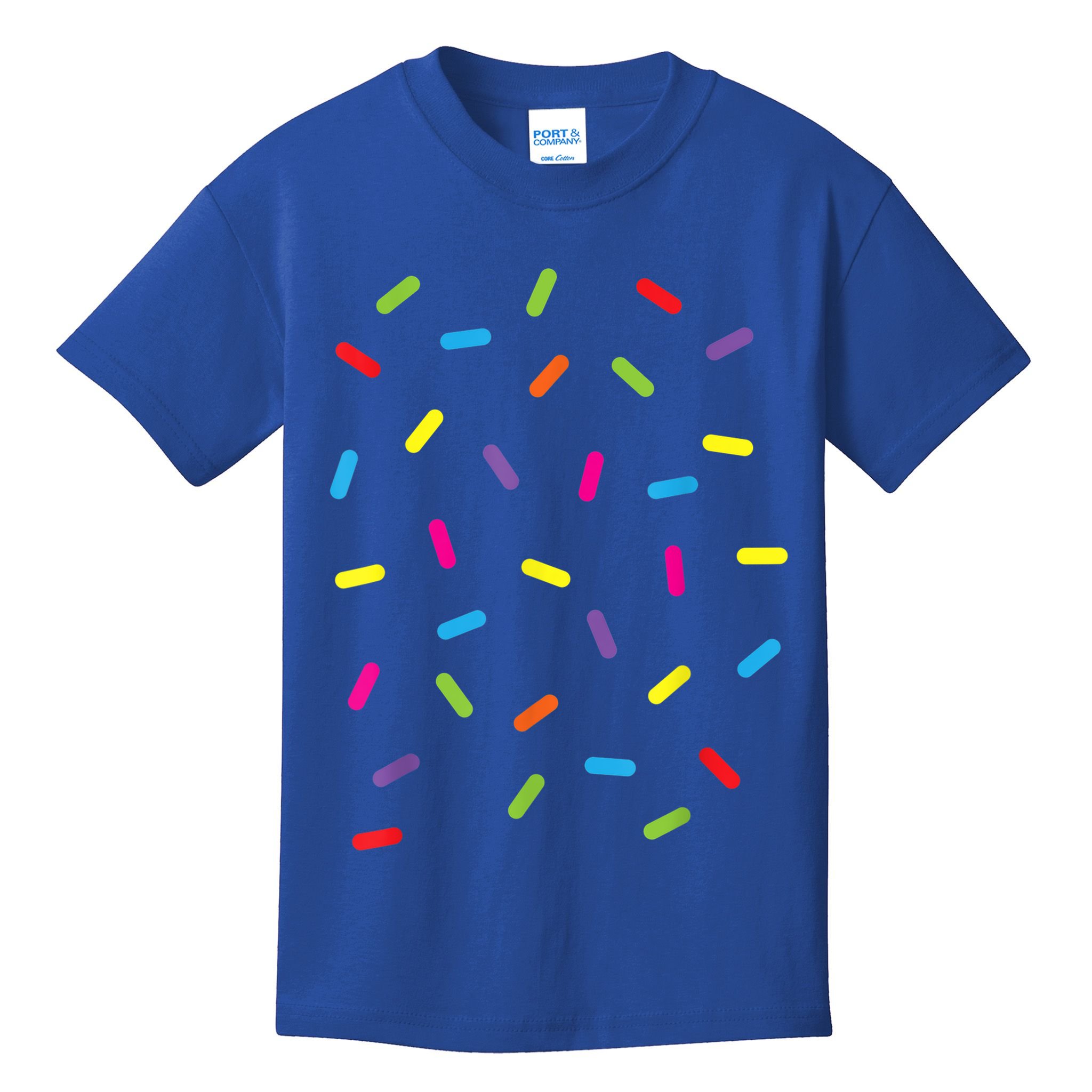 Funny Ice Cream Sprinkles Gift Halloween Costume Easy Gift Kids T-Shirt