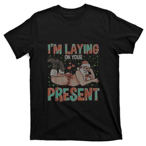 Funny Inappropriate Christmas Women T-Shirt