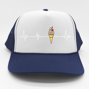 Funny Ice Cream Ice Cream Lover Gift Ice Cream Trucker Hat